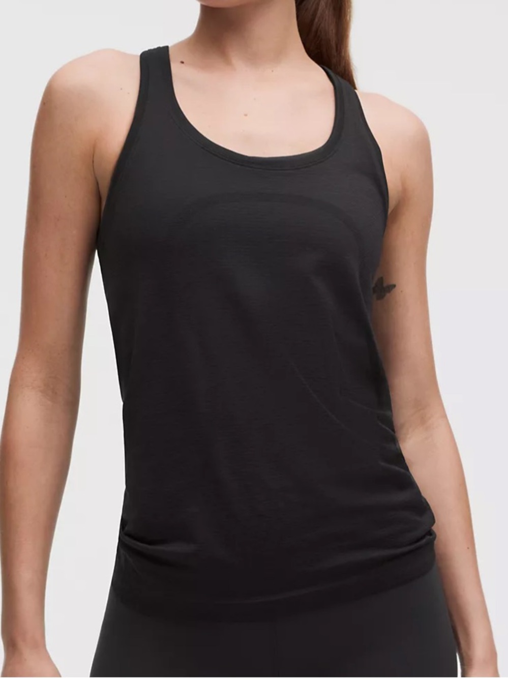 Women's Lululemon Black Swiftly Tech Racerback Tank Top